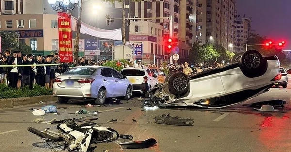 Khởi tố tài xế Lexus gây tai nạn liên hoàn trên đường Trung Kính