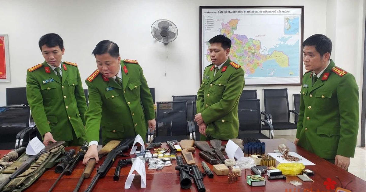 Hải Phòng triệt phá đường dây chế tạo, buôn bán vũ khí quân dụng lớn