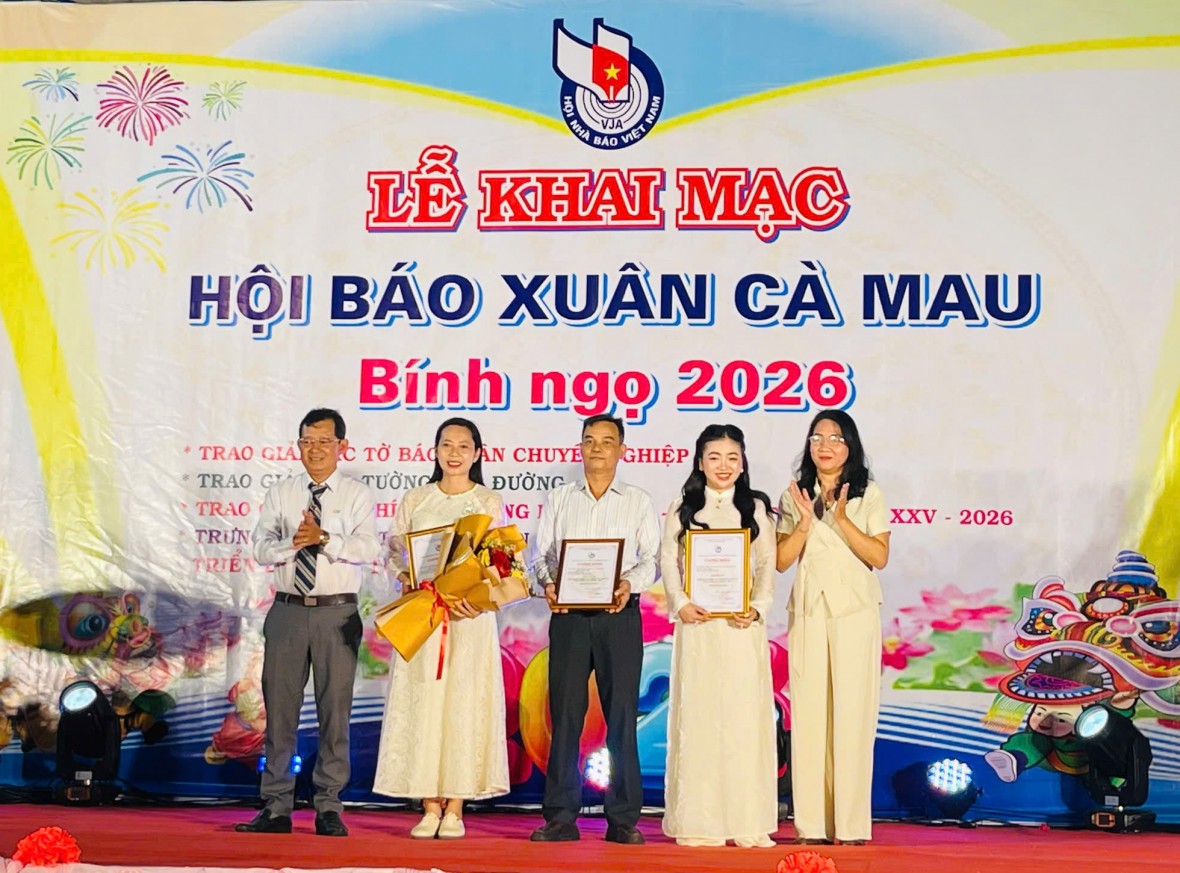 Không gian Văn hóa Báo chí - Điểm nhấn đặc sắc đầu Xuân ở Cà Mau Không gian Văn hóa Báo chí - Điểm nhấn đặc sắc đầu Xuân ở Cà Mau