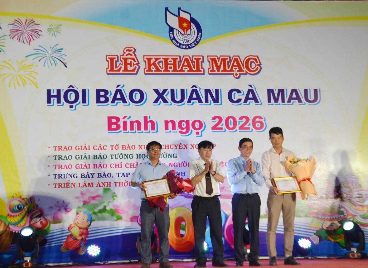 Không gian Văn hóa Báo chí - Điểm nhấn đặc sắc đầu Xuân ở Cà Mau Không gian Văn hóa Báo chí - Điểm nhấn đặc sắc đầu Xuân ở Cà Mau