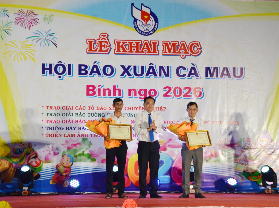 Không gian Văn hóa Báo chí - Điểm nhấn đặc sắc đầu Xuân ở Cà Mau Không gian Văn hóa Báo chí - Điểm nhấn đặc sắc đầu Xuân ở Cà Mau