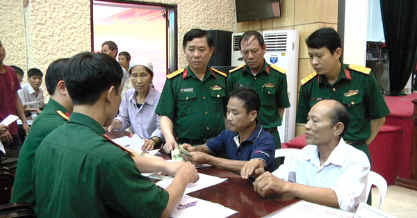 Tăng 8% trợ cấp hàng tháng đối với quân nhân đã phục viên, xuất ngũ, thôi việc