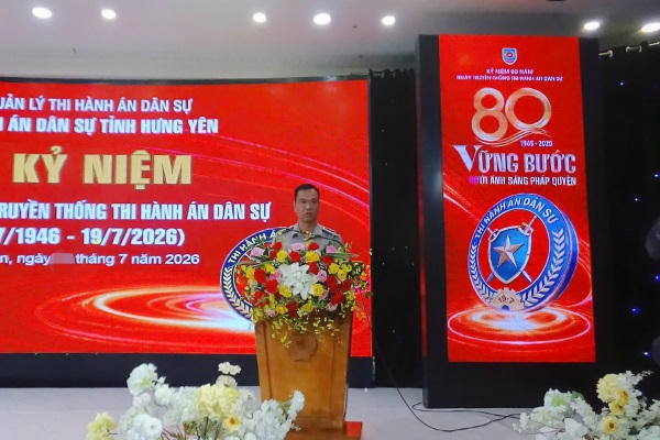 Thi hành án dân sự tỉnh Hưng Yên khởi sắc sau 1 năm vận hành mô hình mới
