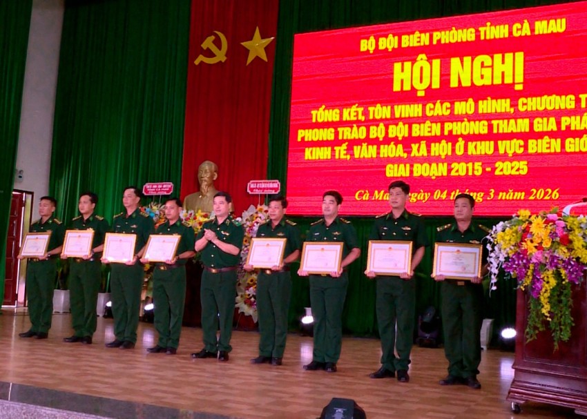 BĐBP Cà Mau lan tỏa hiệu quả các mô hình phát triển kinh tế - xã hội nơi biên giới biển BĐBP Cà Mau lan tỏa hiệu quả các mô hình phát triển kinh tế - xã hội nơi biên giới biển