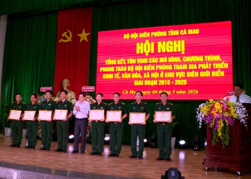 BĐBP Cà Mau lan tỏa hiệu quả các mô hình phát triển kinh tế - xã hội nơi biên giới biển BĐBP Cà Mau lan tỏa hiệu quả các mô hình phát triển kinh tế - xã hội nơi biên giới biển