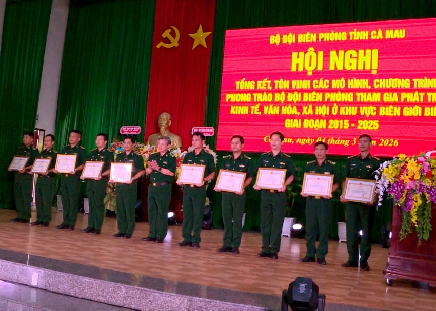 BĐBP Cà Mau lan tỏa hiệu quả các mô hình phát triển kinh tế - xã hội nơi biên giới biển BĐBP Cà Mau lan tỏa hiệu quả các mô hình phát triển kinh tế - xã hội nơi biên giới biển