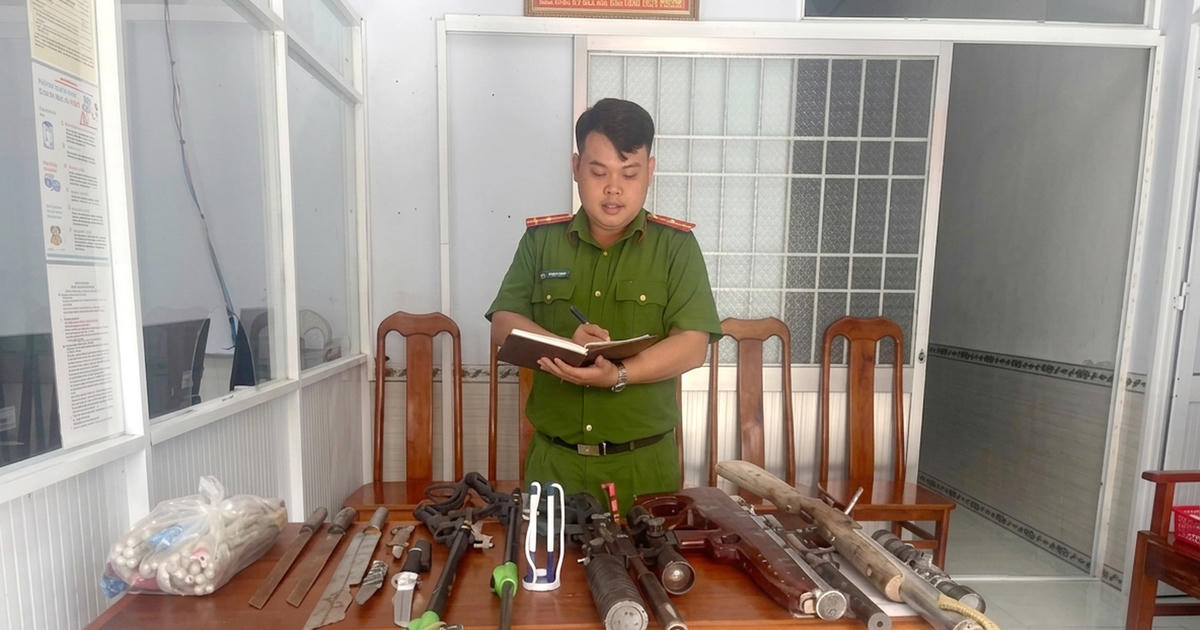 Hiệu quả bền vững từ công tác vận động, thu hồi vũ khí, vật liệu nổ, công cụ hỗ trợ tại Cà Mau