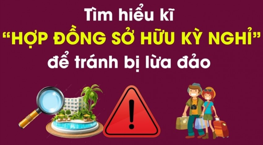 Cảnh báo về mô hình “Sở hữu kỳ nghỉ du lịch”