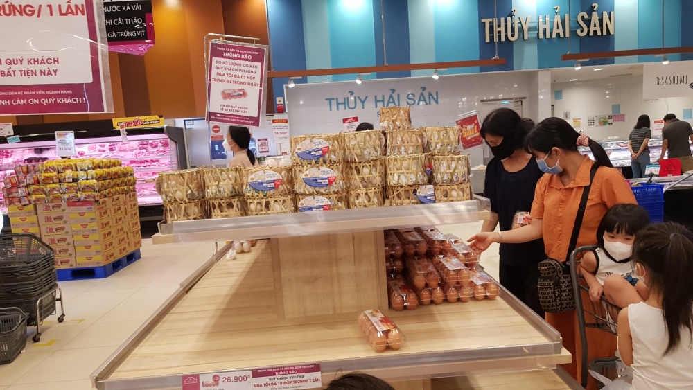 Giá trứng gà, vịt tăng cao