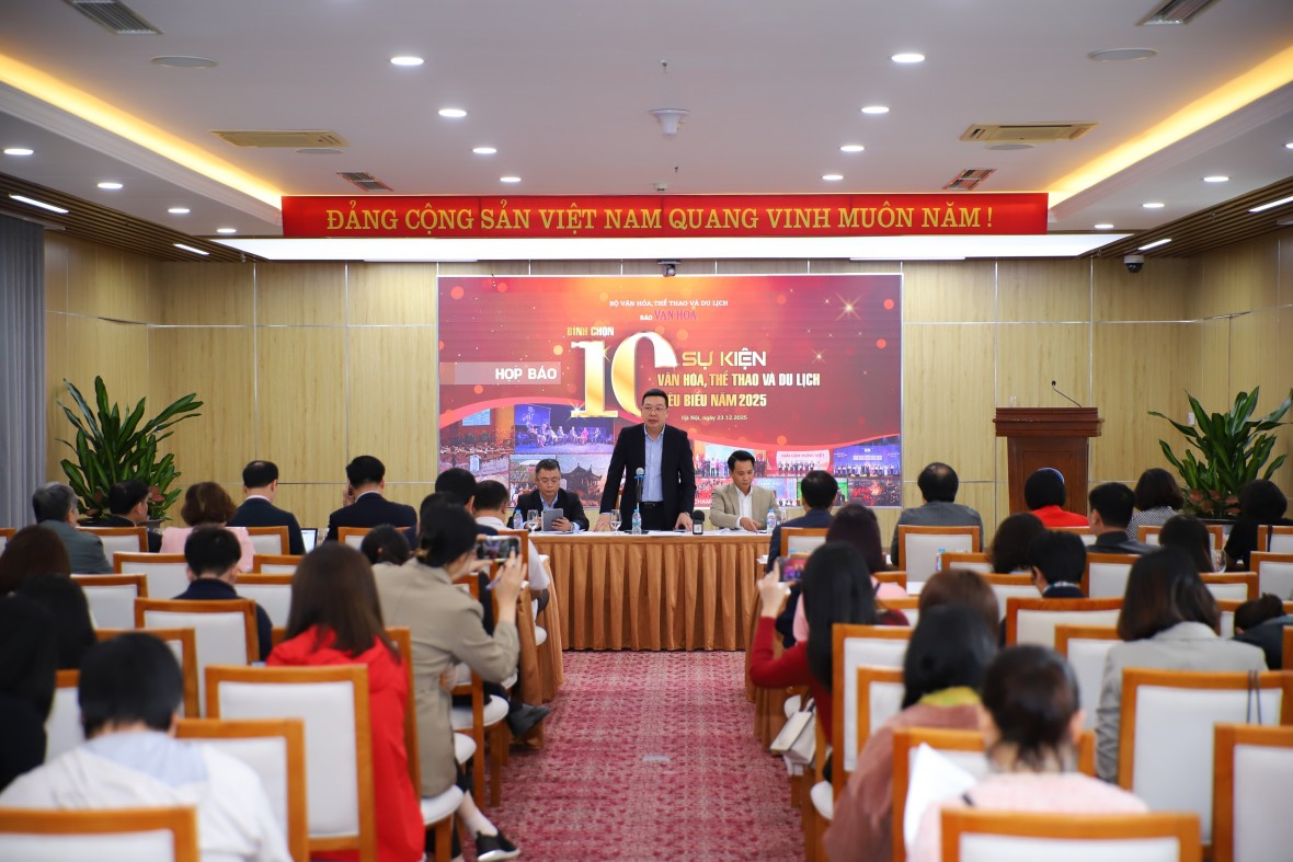 Mở cổng bình chọn 10 sự kiện Văn hóa, Thể thao và Du lịch tiêu biểu năm 2025