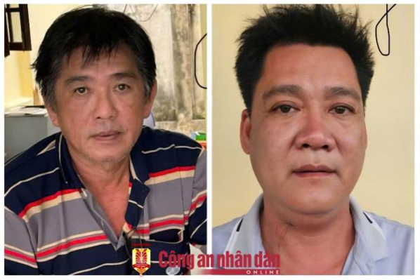 Đối tượng Tần Kim Chen và Đỗ Văn Quý. Đối tượng Tần Kim Chen và Đỗ Văn Quý.