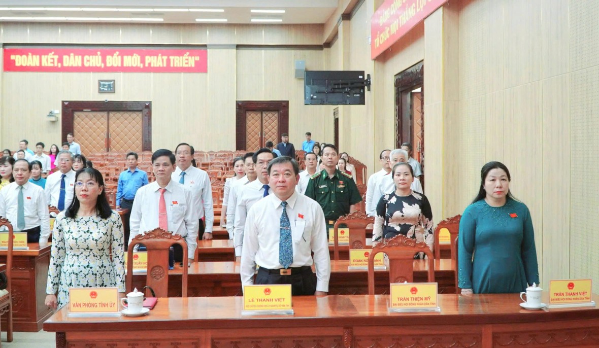 An Giang thông qua nhiều dự thảo nghị quyết quan trọng, sẵn sàng cho APEC 2027 An Giang thông qua nhiều dự thảo nghị quyết quan trọng, sẵn sàng cho APEC 2027