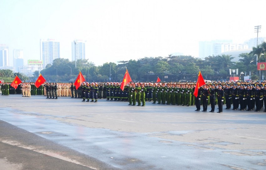 Các lực lượng tham gia Lễ xuất quân và diễn tập phương án. Các lực lượng tham gia Lễ xuất quân và diễn tập phương án.