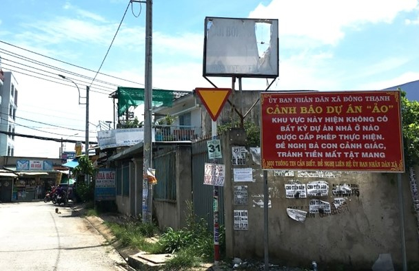 Nhiều người bị lừa mua đất dự án 