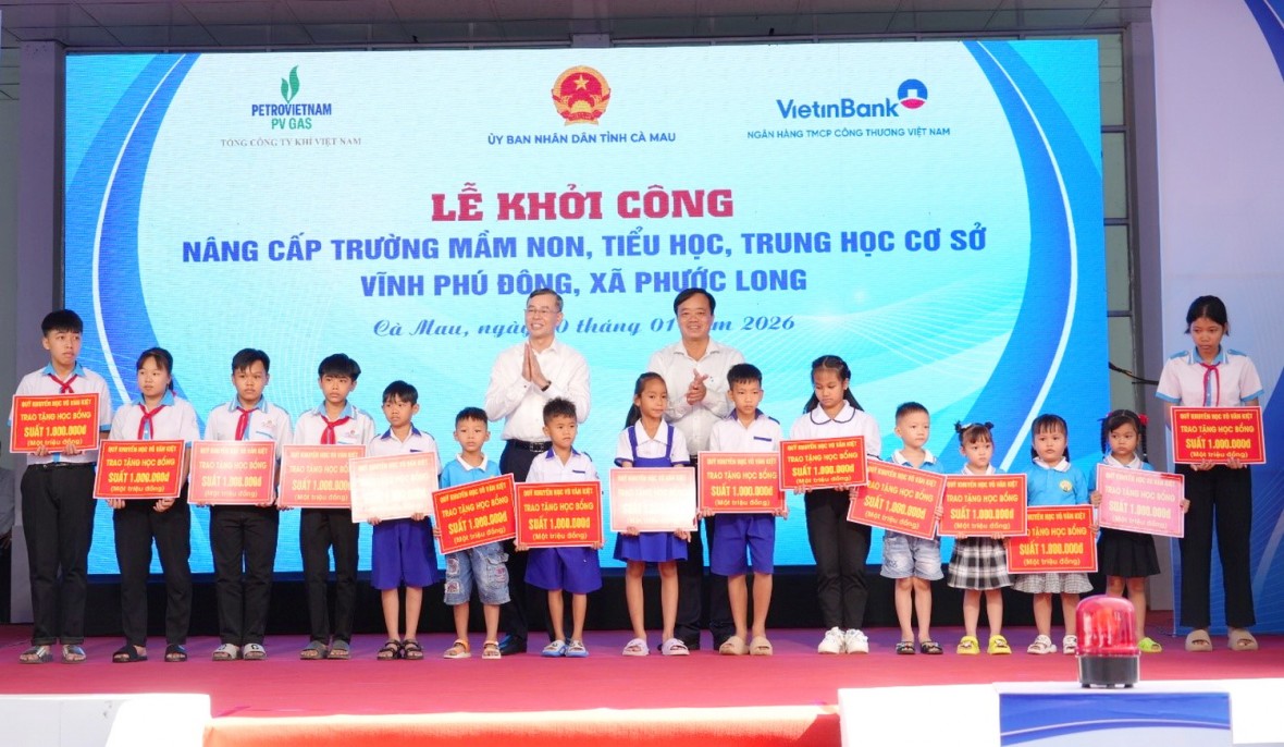 Cà Mau: Sử dụng trụ sở dôi dư để chắp cánh tương lai giáo dục vùng căn cứ cách mạng