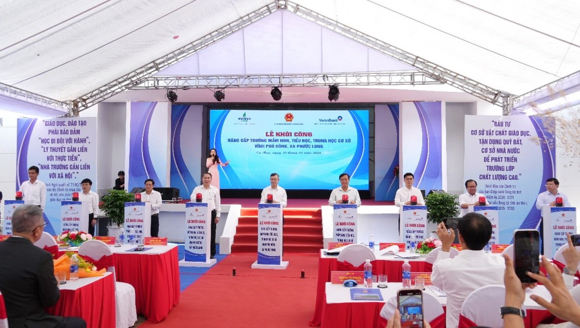 Cà Mau: Sử dụng trụ sở dôi dư để chắp cánh tương lai giáo dục vùng căn cứ cách mạng