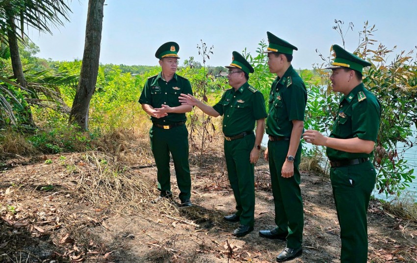 BĐBP Tây Ninh: Khảo sát xác định phạm vi cửa khẩu cảng, thành lập Trạm Kiểm soát Biên phòng