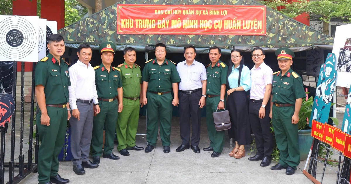 Bình Lợi khai mạc huấn luyện Dân quân cơ động năm 2026, nâng cao năng lực sẵn sàng chiến đấu ở cơ sở