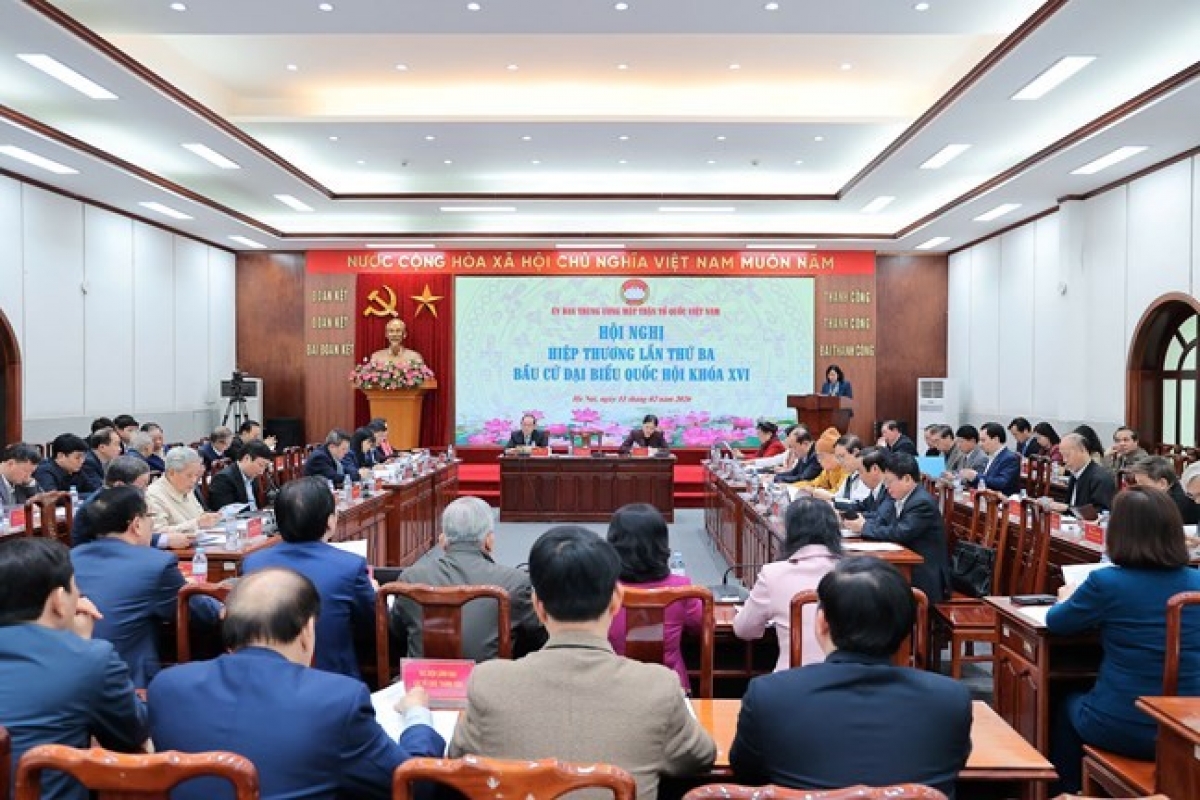 MTTQ Việt Nam chốt danh sách 217 người đủ tiêu chuẩn ứng cử đại biểu Quốc hội khóa XVI