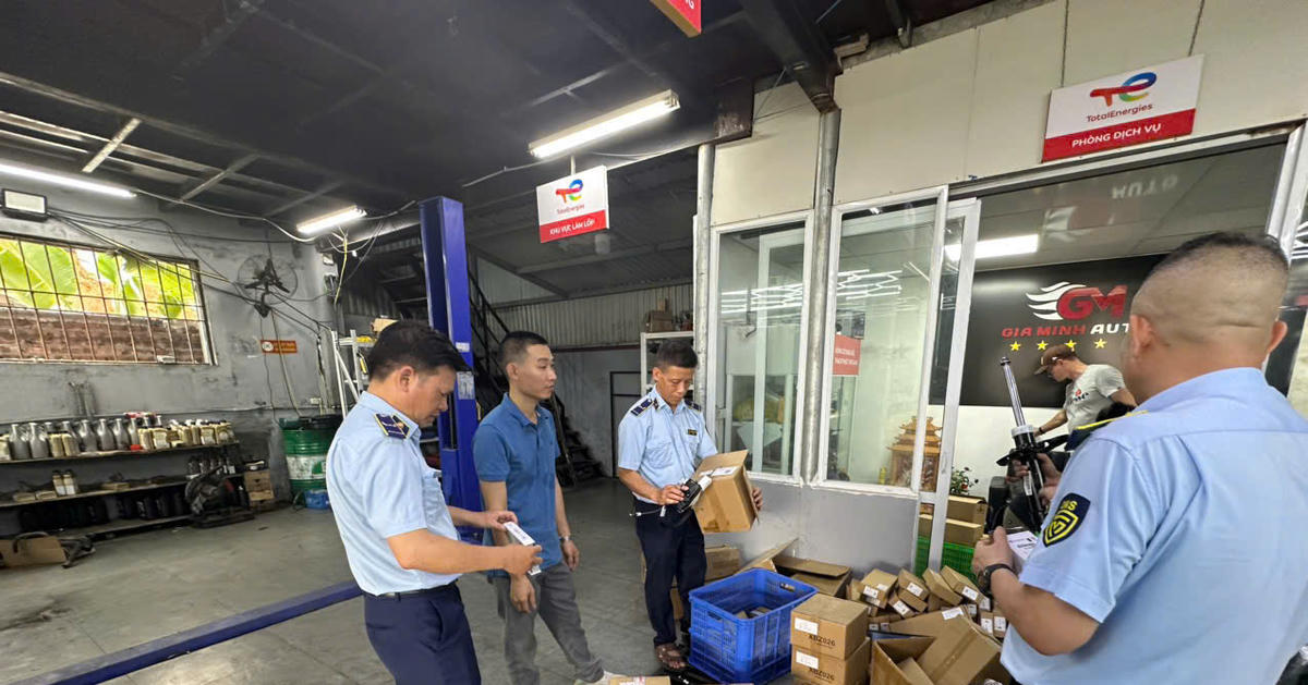 Phát hiện hơn 800 phụ tùng ô tô có dấu hiệu giả mạo nhãn hiệu nổi tiếng