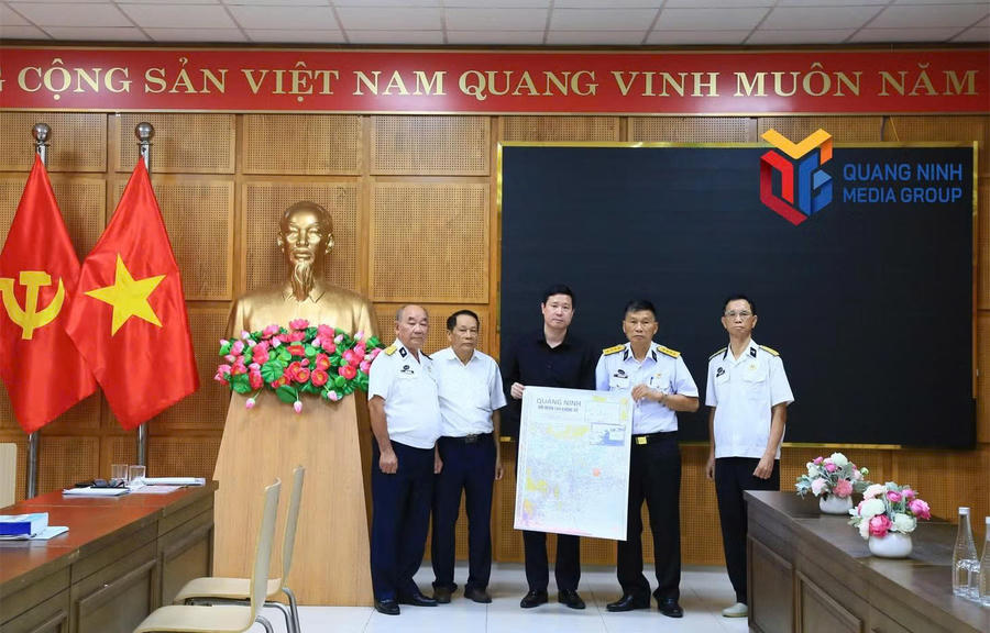 Hải đồ tái hiện dấu tích Đoàn tàu không số tại Quảng Ninh