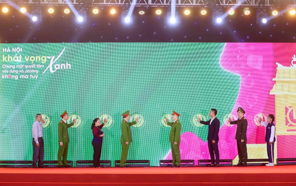 Hà Nội – Khát vọng xanh: Chung một quyết tâm xây dựng xã, phường không ma túy