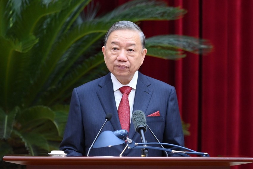 Tổng Bí thư Tô Lâm phát biểu bế mạc Hội nghị Trung ương 15