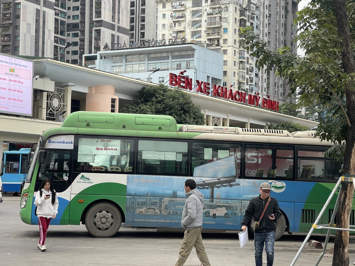 Bến xe Mỹ Đình sẵn sàng phương án phục vụ cao điểm Tết Dương lịch 2026 Bến xe Mỹ Đình sẵn sàng phương án phục vụ cao điểm Tết Dương lịch 2026