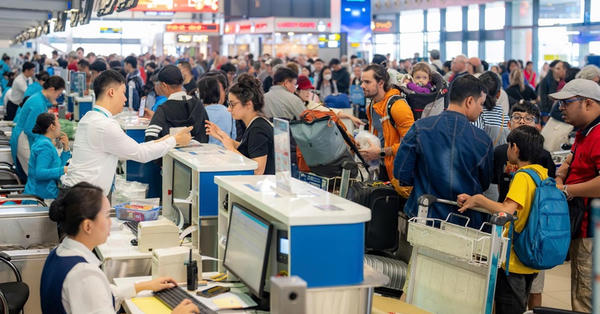 Sân bay Nội Bài dự kiến đón hơn 1,46 triệu lượt khách dịp Tết Nguyên đán 2026