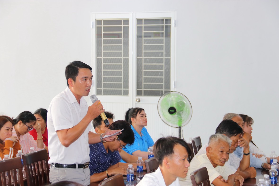 Ứng cử viên ĐBQH Phan Chí Hiếu cam kết đưa tiếng nói cử tri Cà Mau đến Nghị trường Quốc hội