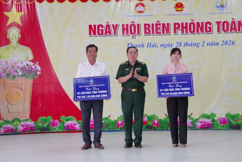 Vĩnh Long: Sôi nổi Ngày hội Biên phòng toàn dân tại xã Thạnh Hải Vĩnh Long: Sôi nổi Ngày hội Biên phòng toàn dân tại xã Thạnh Hải