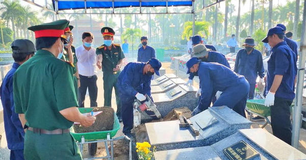 Cà Mau lấy mẫu ADN 761 hài cốt liệt sĩ: Thắp hy vọng 