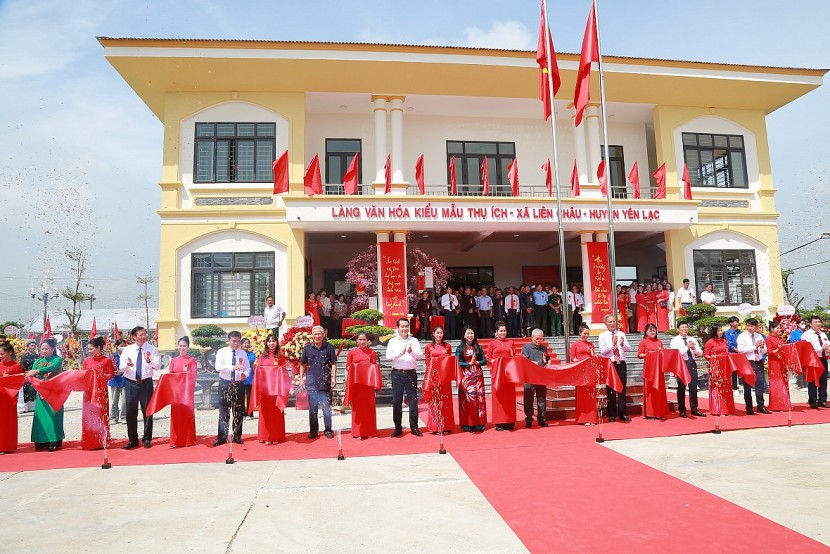 undefined Yên Lạc (Vĩnh Phúc): Khánh thành Làng văn hoá kiểu mẫu đầu tiên của tỉnh