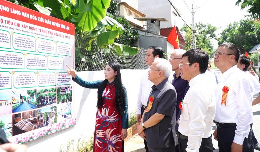 undefined Yên Lạc (Vĩnh Phúc): Khánh thành Làng văn hoá kiểu mẫu đầu tiên của tỉnh
