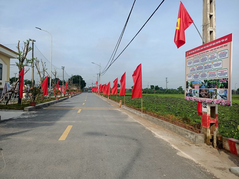 undefined Yên Lạc (Vĩnh Phúc): Khánh thành Làng văn hoá kiểu mẫu đầu tiên của tỉnh
