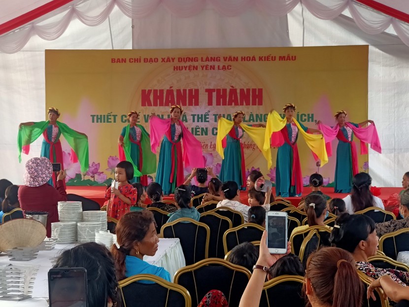 Yên Lạc (Vĩnh Phúc): Khánh thành Làng văn hoá kiểu mẫu đầu tiên của tỉnh