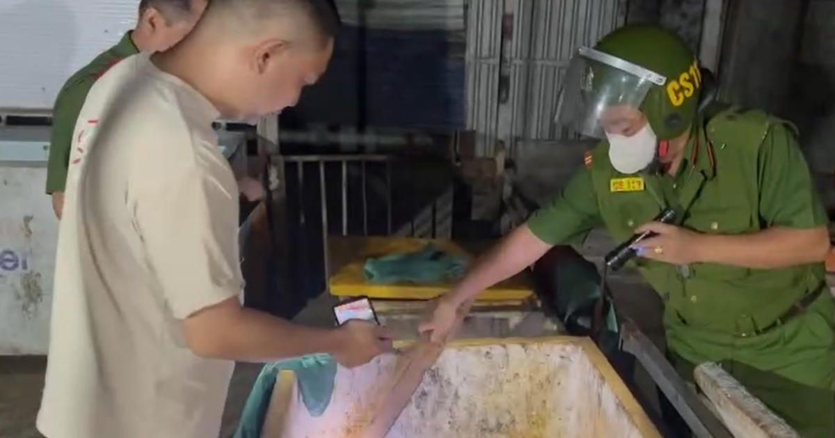 Phát hiện cơ sở giết mổ heo trái phép chứa gần 550kg thịt bốc mùi hôi thối