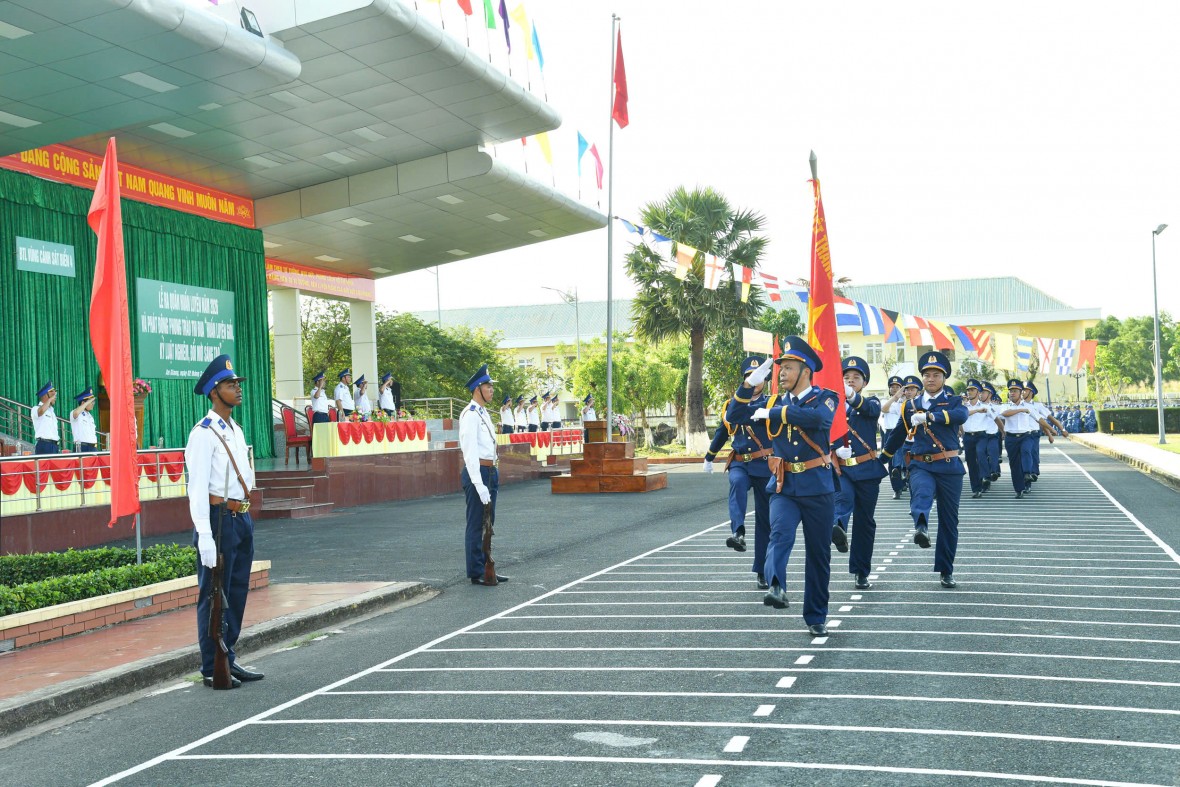 BTL Vùng Cảnh sát biển 4 tổ chức Lễ ra quân huấn luyện năm 2026 BTL Vùng Cảnh sát biển 4 tổ chức Lễ ra quân huấn luyện năm 2026