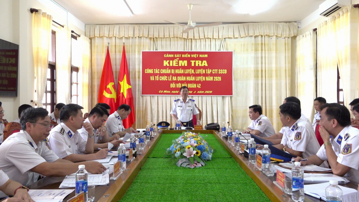 Hải đoàn 42 hoàn thành tốt các nội dung chuẩn bị ra quân huấn luyện Hải đoàn 42 hoàn thành tốt các nội dung chuẩn bị ra quân huấn luyện