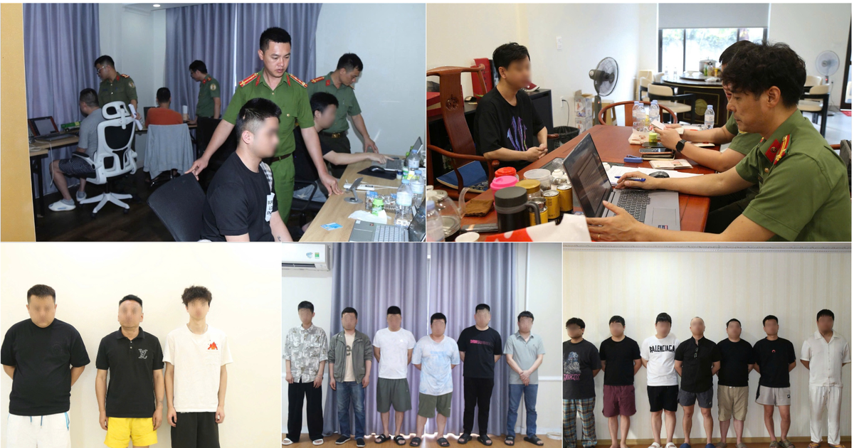 Triệt xóa ổ nhóm người nước ngoài tạm trú bất hợp pháp, hoạt động lừa đảo chiếm đoạt tài sản qua không gian mạng