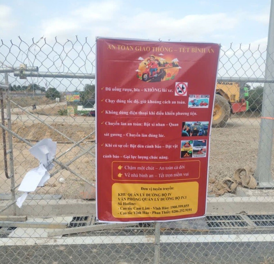 Đẩy mạnh tuyên truyền an toàn giao thông tại trạm dừng nghỉ, các tuyến cao tốc dịp cao điểm Tết Nguyên đán 2026
