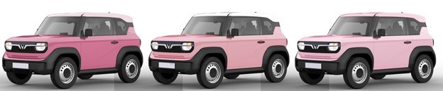 M&agrave;u sơn v&agrave; trang tr&iacute; họa tiết hoa anh đ&agrave;o &ndash; một trong những m&agrave;u sắc độc bản trong dịch vụ &ldquo;Unbound Color&rdquo; VinFast đưa ra cho kh&aacute;ch h&agrave;ng lựa chọn &nbsp;