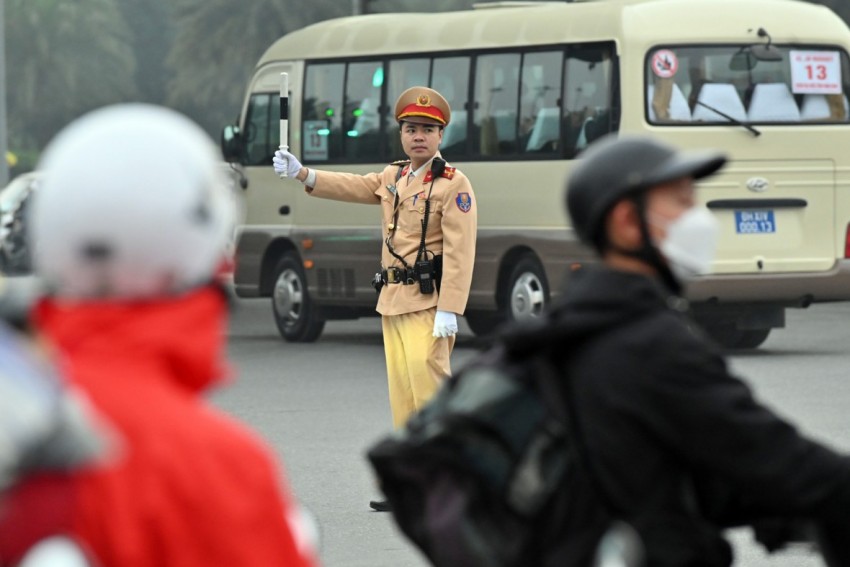 Toàn bộ công tác phân luồng đón dẫn đoàn đều được thực hiện nghiêm túc...