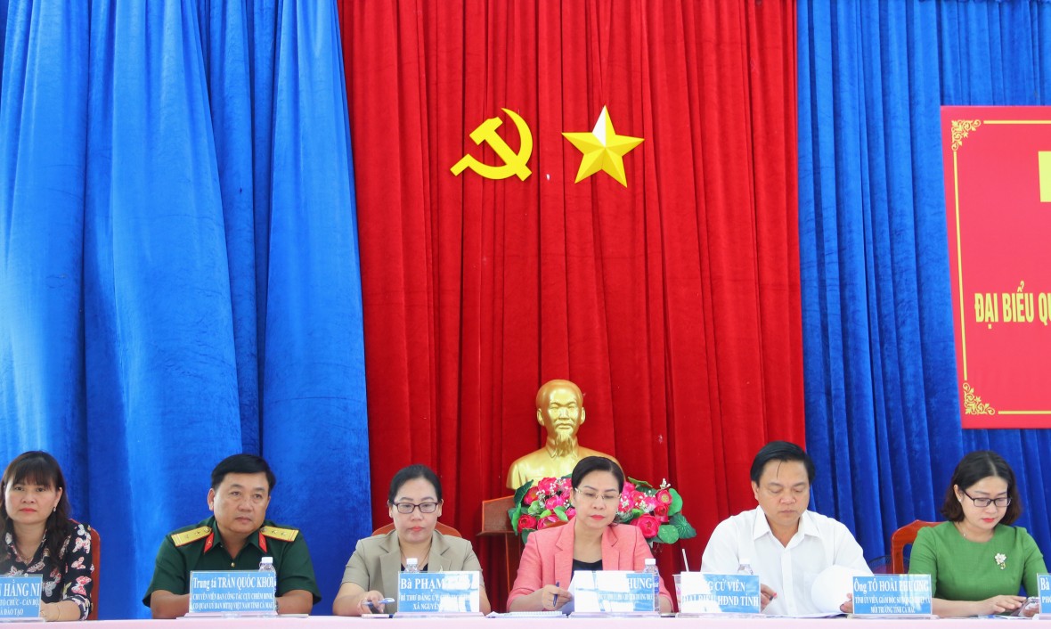 Ứng cử viên ĐBQH lắng nghe kiến nghị cử tri, cam kết đồng hành cùng Phú Mỹ phát triển bền vững Ứng cử viên ĐBQH lắng nghe kiến nghị cử tri, cam kết đồng hành cùng Phú Mỹ phát triển bền vững