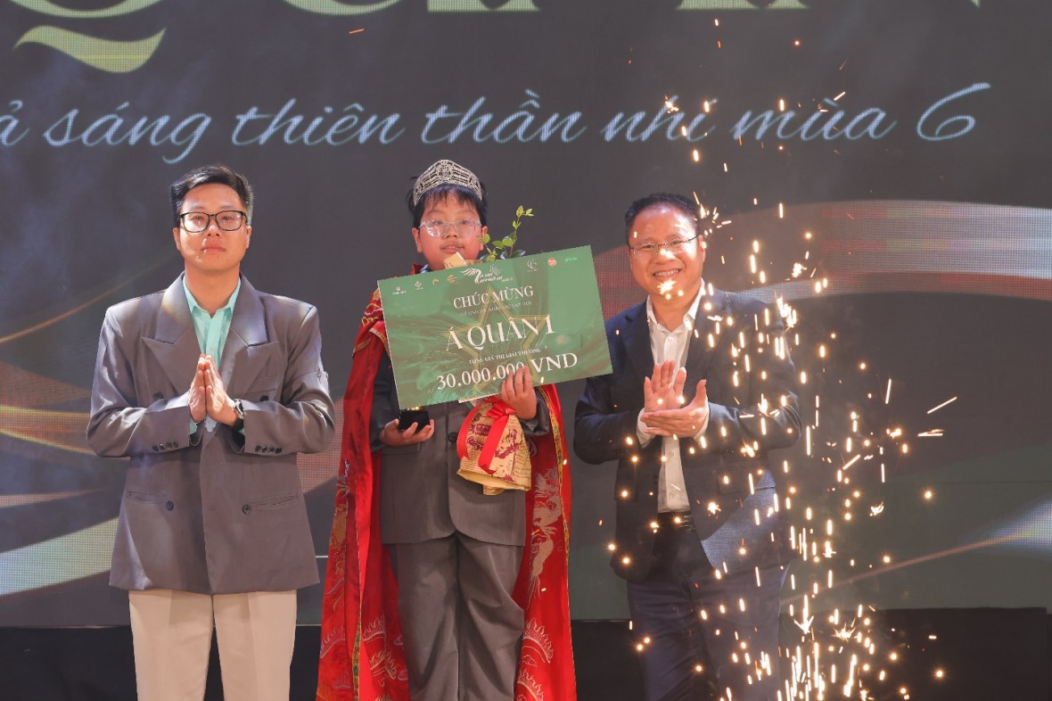 Á quân 1 Lê Thanh Phúc gây ấn tượng tại “Tỏa sáng Thiên Thần Nhí” mùa 6