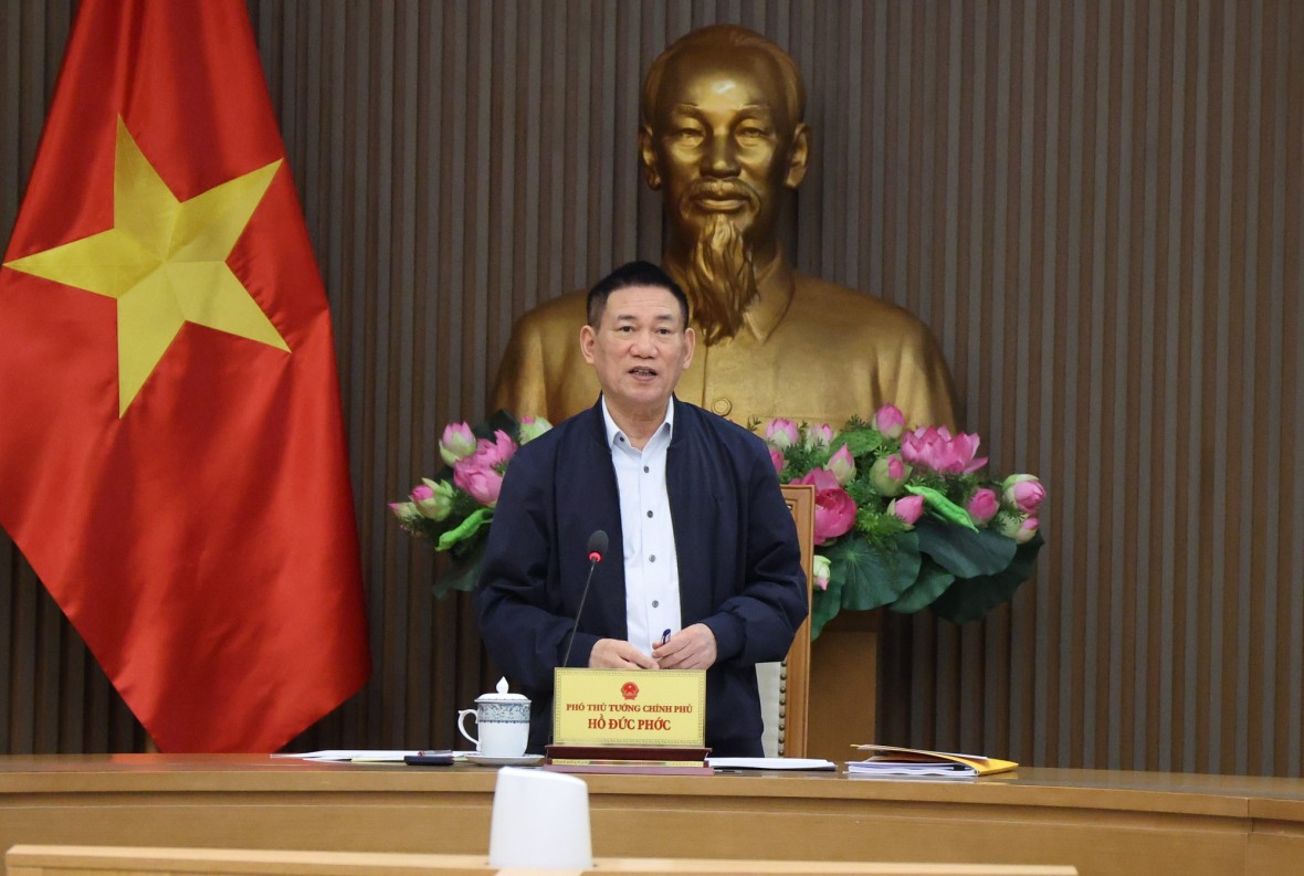 Phó Thủ tướng Hồ Đức Phớc chủ trì cuộc họp Hội đồng Tư vấn chính sách tài chính, tiền tệ Quốc gia