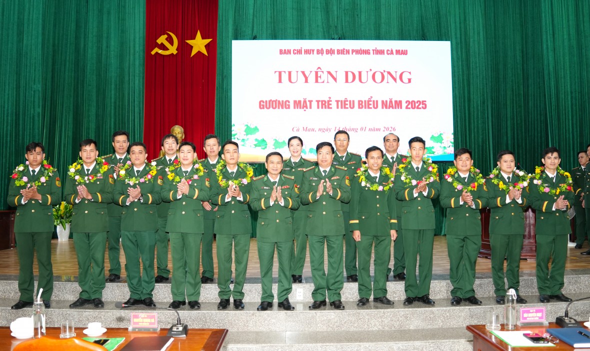 Gương mặt trẻ BĐBP Cà Mau: Dấu ấn xung kích vì chủ quyền, an ninh biên giới biển