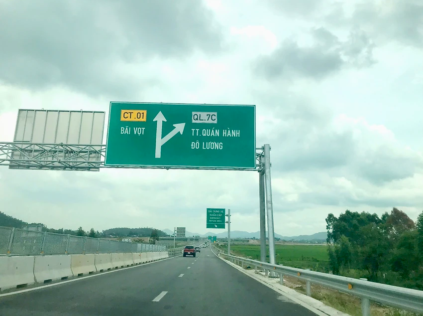 Dự kiến áp dụng thu phí với 5 dự án cao tốc Bắc – Nam từ cuối tháng 2