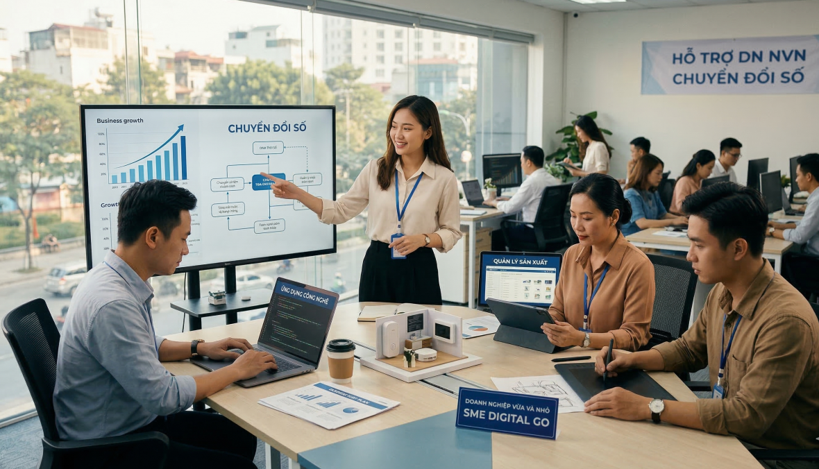 Phê duyệt Đề án chuyển đổi số doanh nghiệp nhỏ và vừa đến năm 2030 Phê duyệt Đề án chuyển đổi số doanh nghiệp nhỏ và vừa đến năm 2030