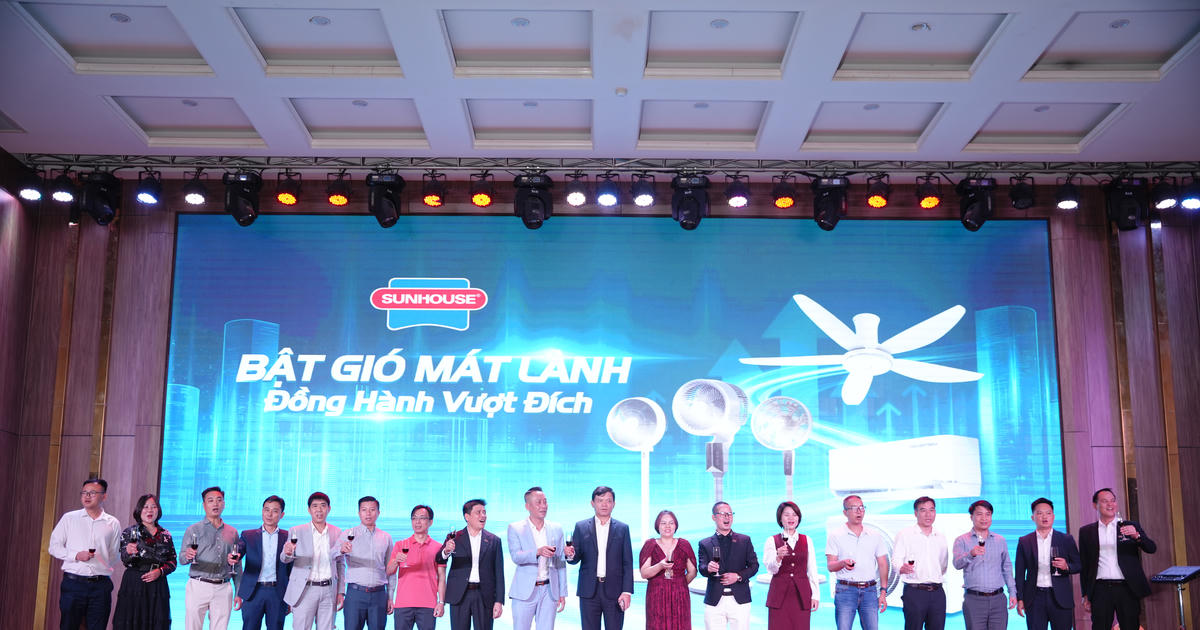Hơn 1.300 đại lý toàn quốc ấn tượng mạnh với sự đầu tư các sản phẩm làm mát của Sunhouse